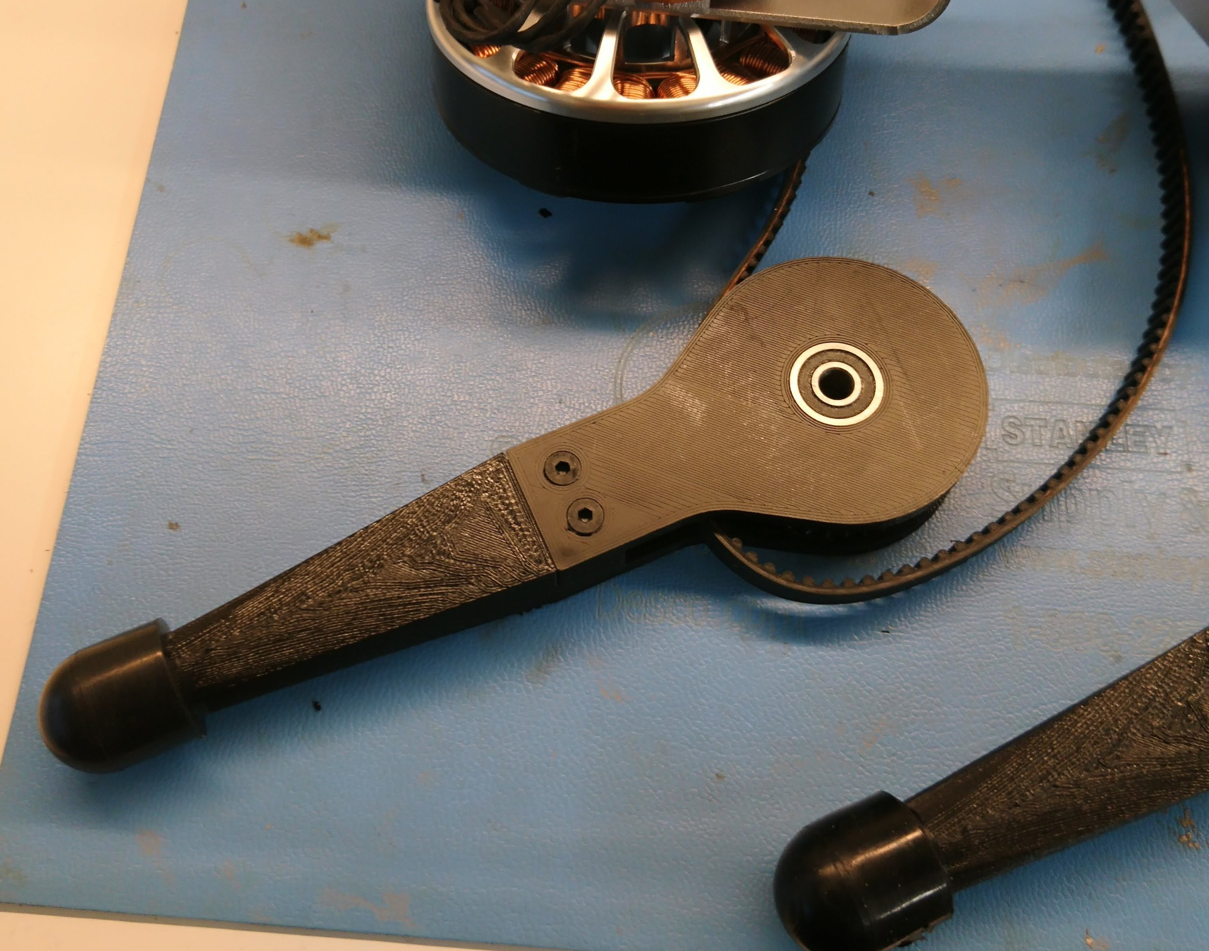 Lower leg close-up