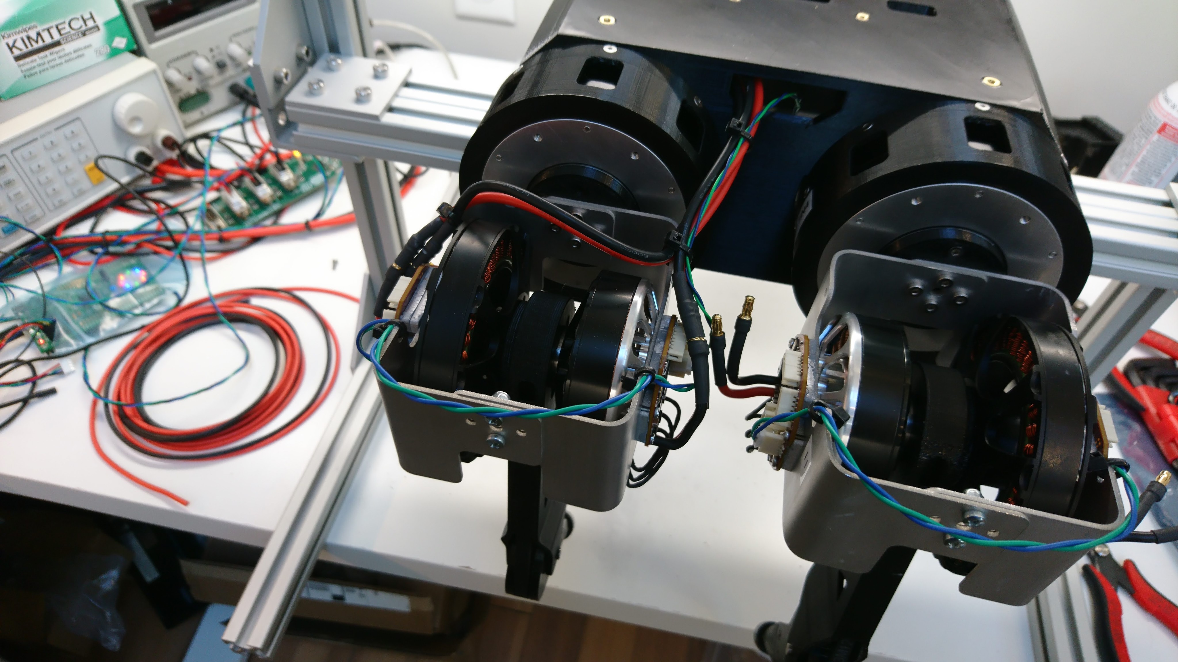 Joint cable routing