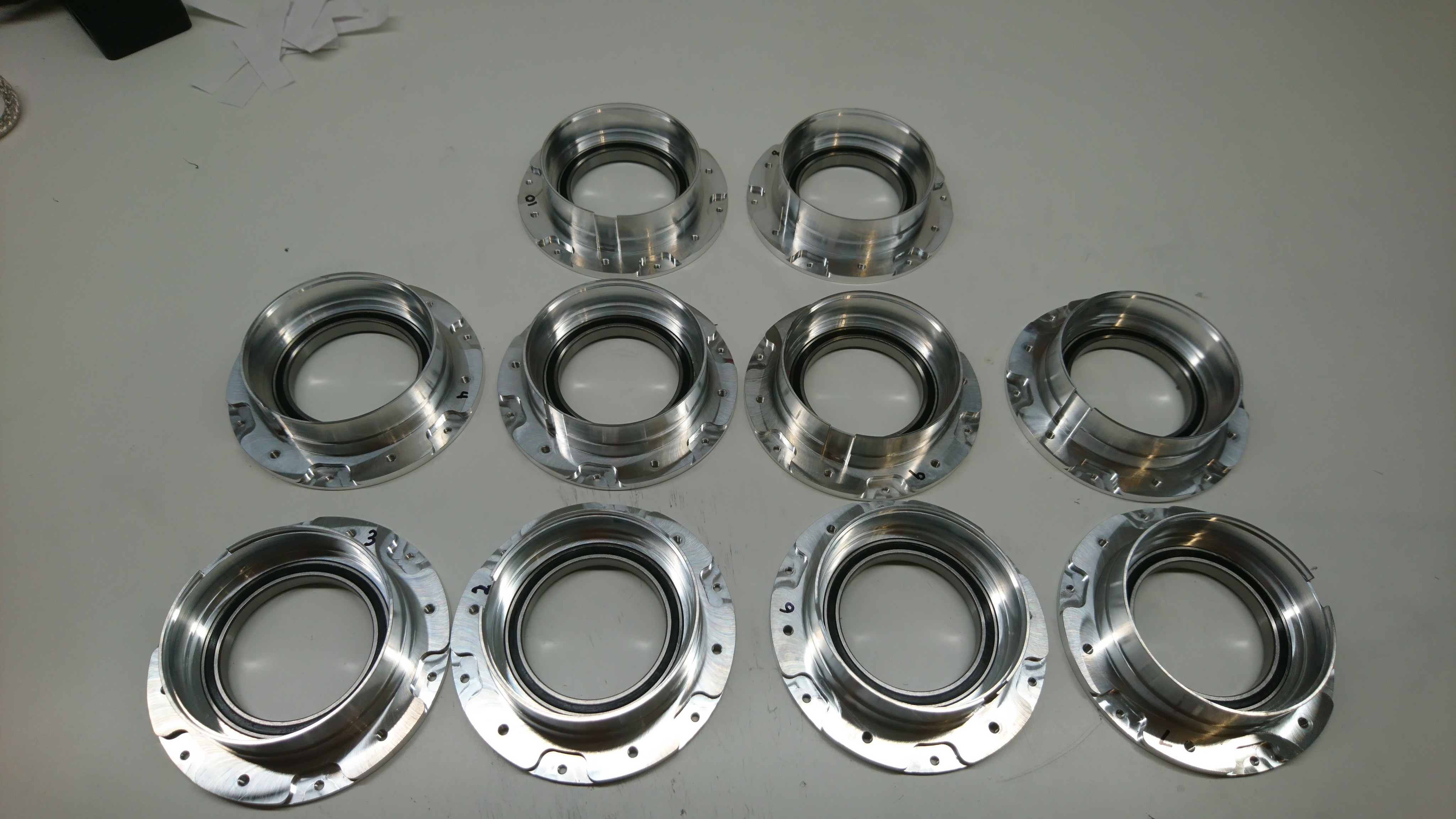 A friendly bunch of front housings