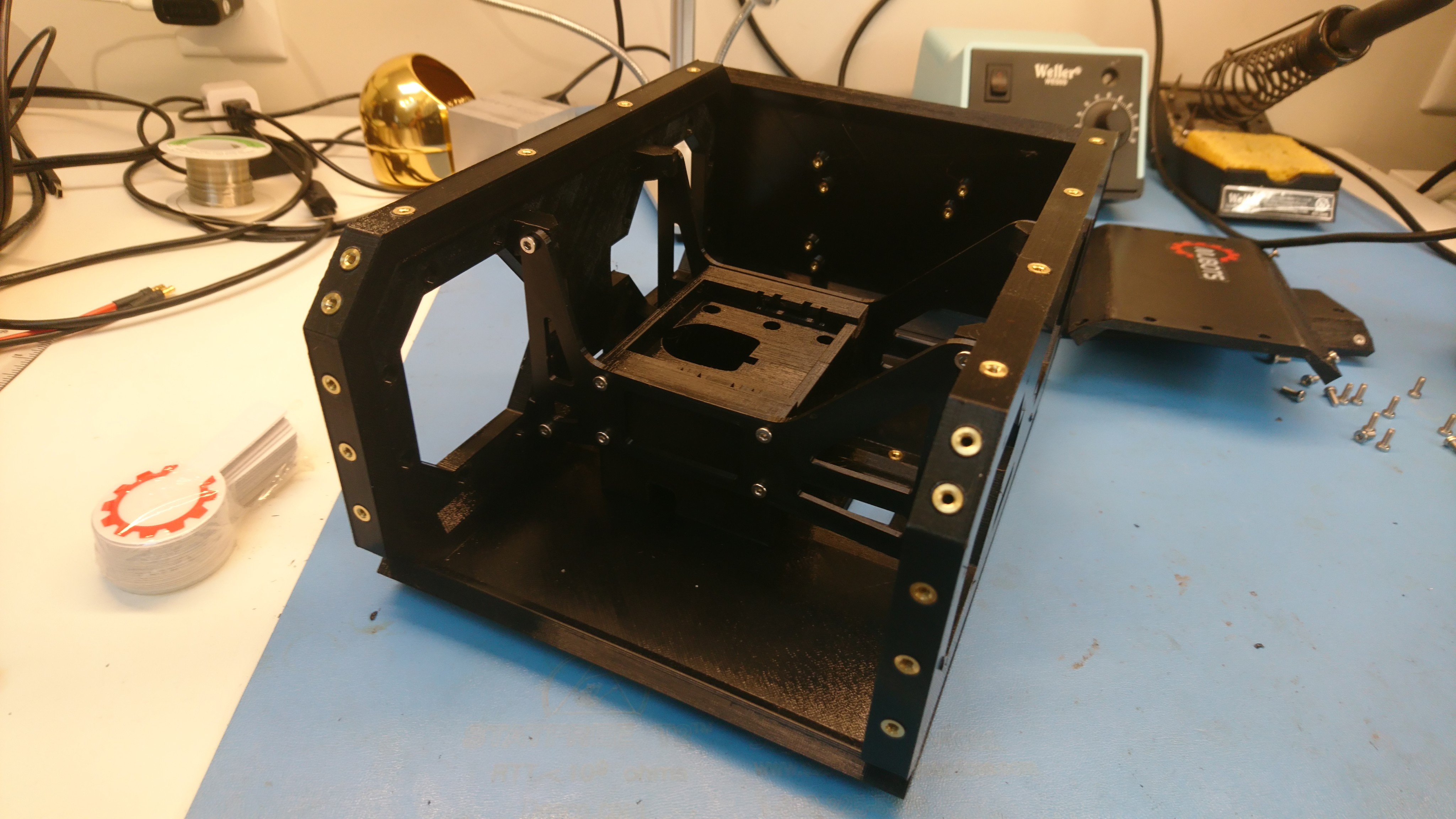 Mostly assembled