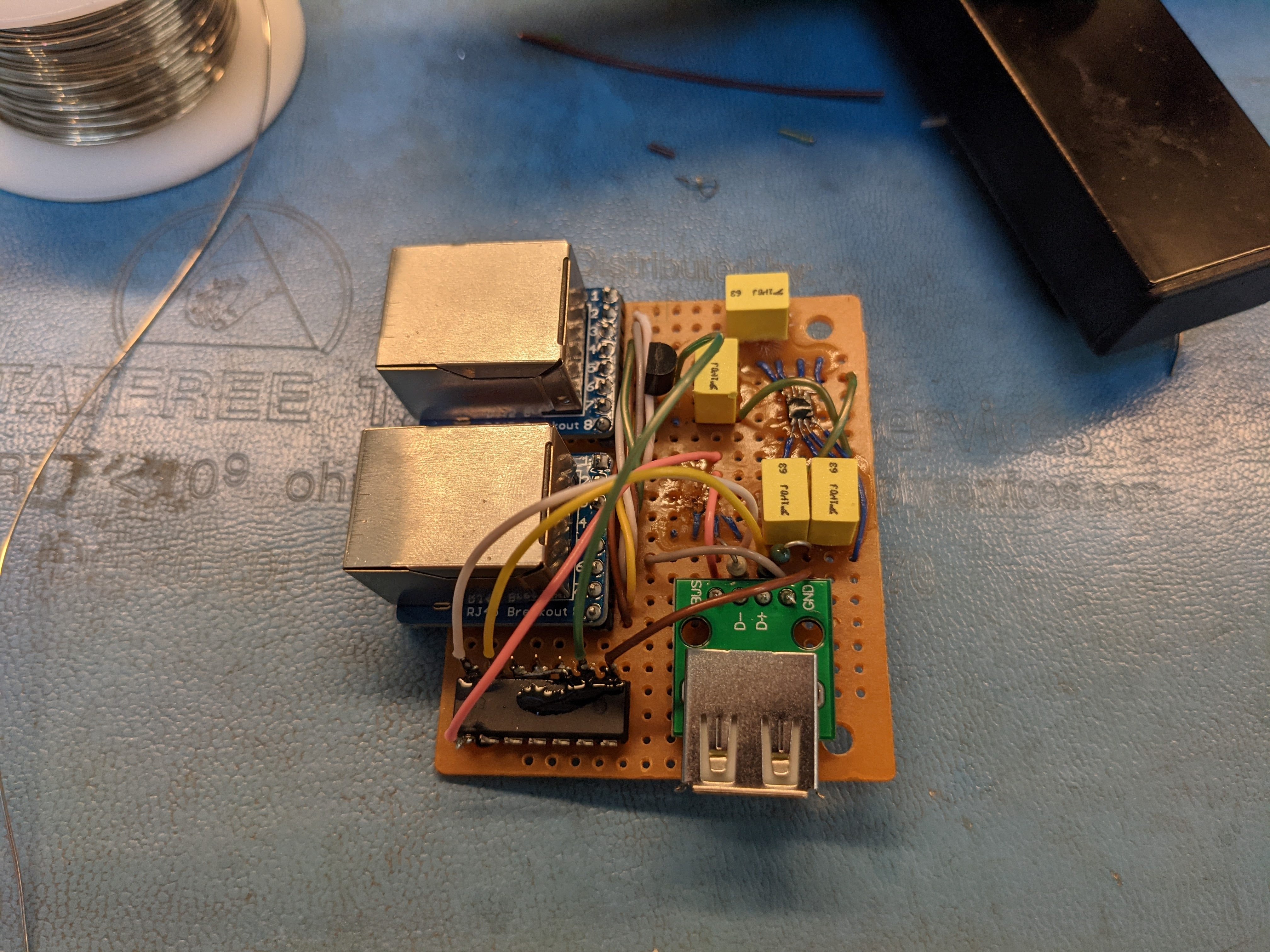The final "proto-board"